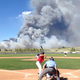 Illustration for article titled Colorado Forest Fire Produces Incredible Baseball Photo